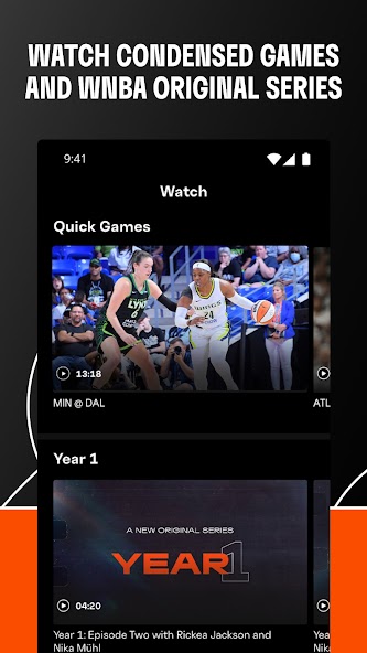WNBA - Live Games & Scores screenshot 18