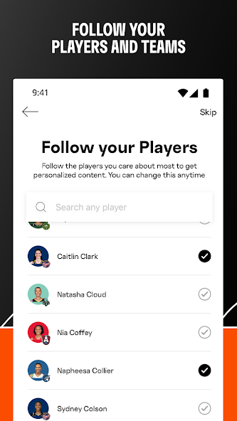 WNBA - Live Games & Scores screenshot 21