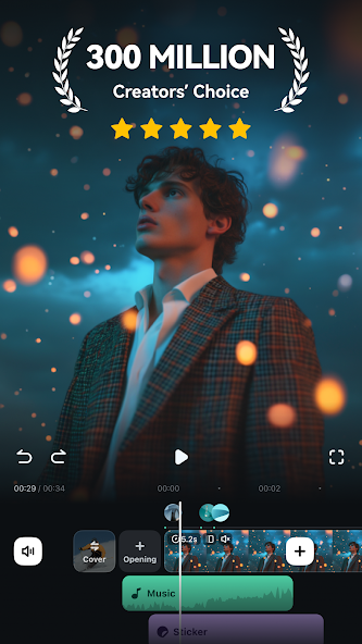 Filmora：AI Video Editor, Maker screenshot 1