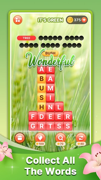 Word Search Block Puzzle Game screenshot 2