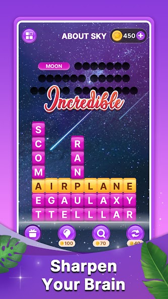 Word Search Block Puzzle Game screenshot 3