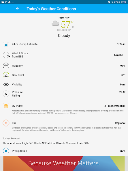 Weather data & microclimate : screenshot 2