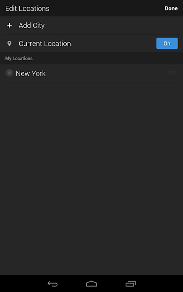 Yahoo Weather screenshot 2