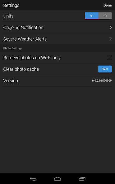 Yahoo Weather screenshot 3