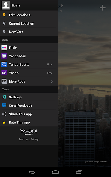 Yahoo Weather screenshot 4