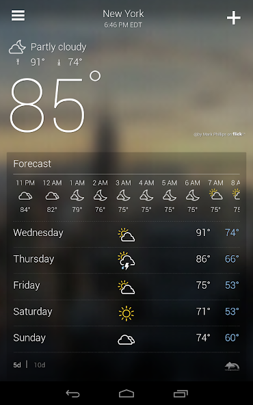 Yahoo Weather screenshot 15