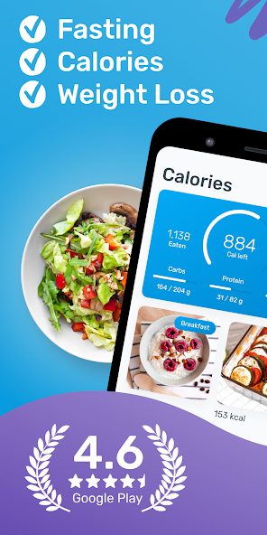 YAZIO Food & Calorie Counter screenshot 1