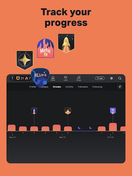 Yousician: Learn Guitar & Bass screenshot 16