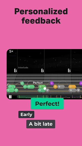 Yousician: Learn Guitar & Bass screenshot 21