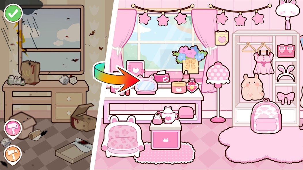 YOYO Decor: Doll Dress Up screenshot 1