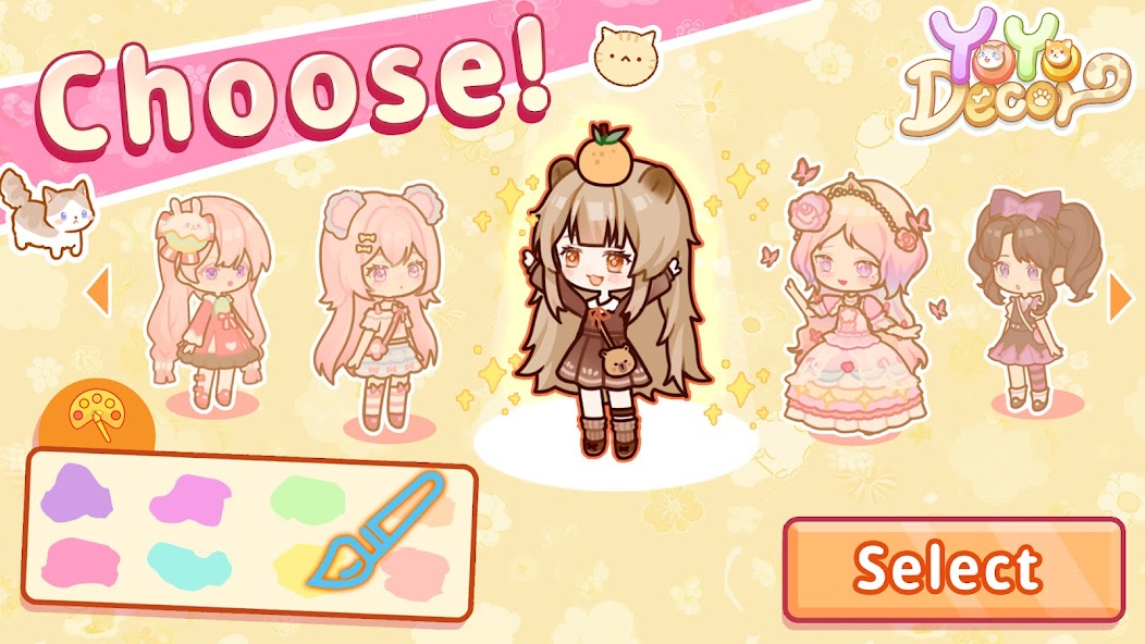 YOYO Decor: Doll Dress Up screenshot 15