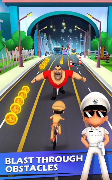 Little Singham BMX Racing screenshot 2