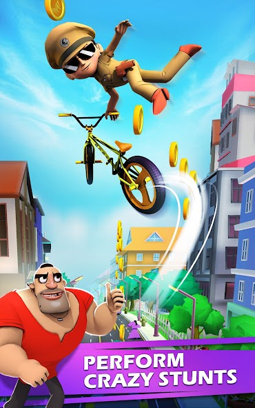 Little Singham BMX Racing screenshot 3