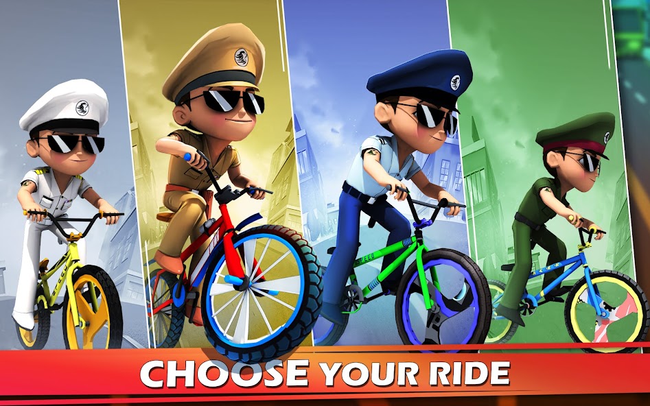 Little Singham BMX Racing screenshot 14