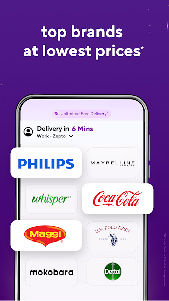 Zepto:10-Min Grocery Delivery* screenshot 2