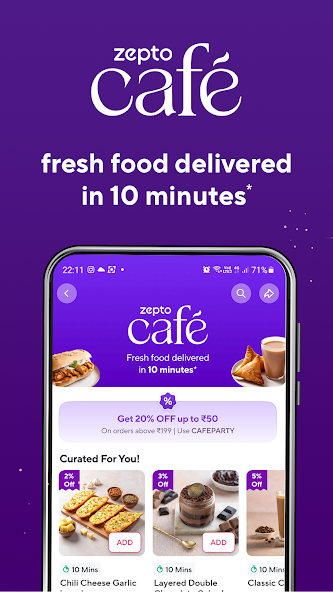 Zepto:10-Min Grocery Delivery* screenshot 6
