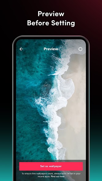 TickTock-TikTok Live Wallpaper screenshot 8