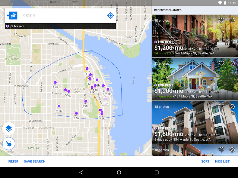 Apartments & Rentals - Zillow screenshot 3