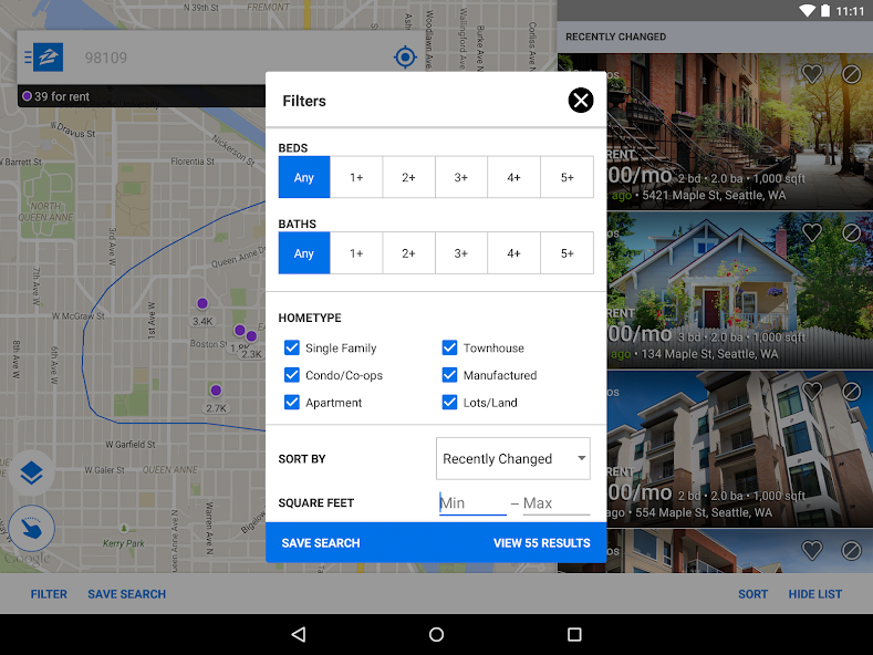 Apartments & Rentals - Zillow screenshot 5