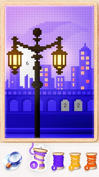 Magic Cross Stitch: Pixel Art screenshot 27
