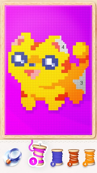 Magic Cross Stitch: Pixel Art screenshot 29