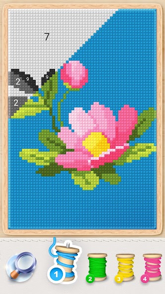Magic Cross Stitch: Pixel Art screenshot 31