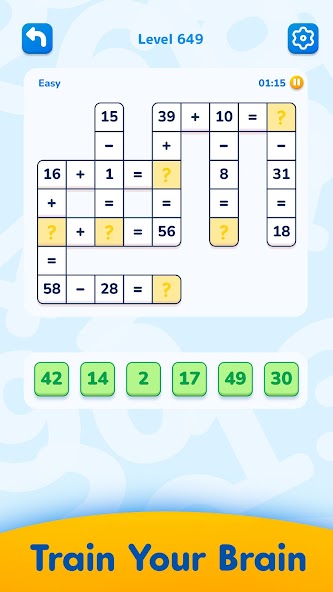Math Crossword — Number puzzle screenshot 11