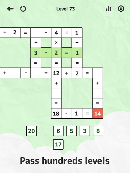 Math Crossword — Number puzzle screenshot 22
