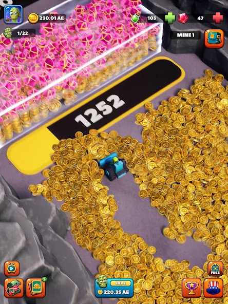 Idle Zombie Miner: Gold Tycoon screenshot 24