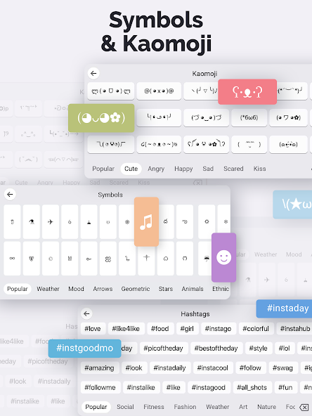 Fonts Art: Cute Keyboard Font screenshot 2