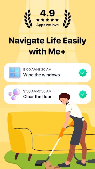 Me+ Lifestyle Routine screenshot 1