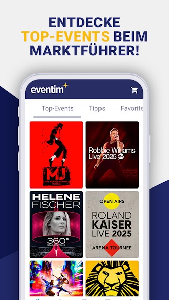 EVENTIM DE: Tickets for Events screenshot 1