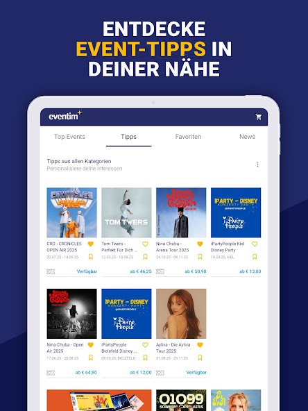 EVENTIM DE: Tickets for Events screenshot 4