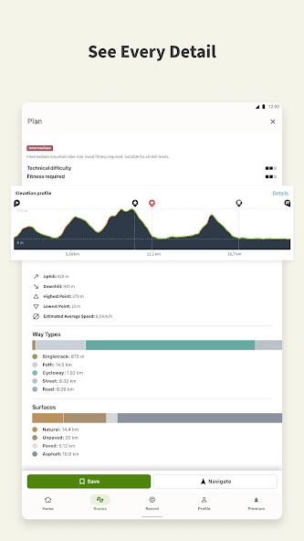 komoot - hike, bike & run screenshot 18