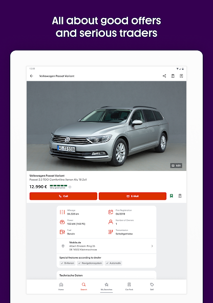 mobile.de - car market screenshot 3