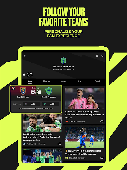 OneFootball: All Soccer Scores screenshot 3