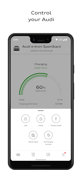 myAudi screenshot 4