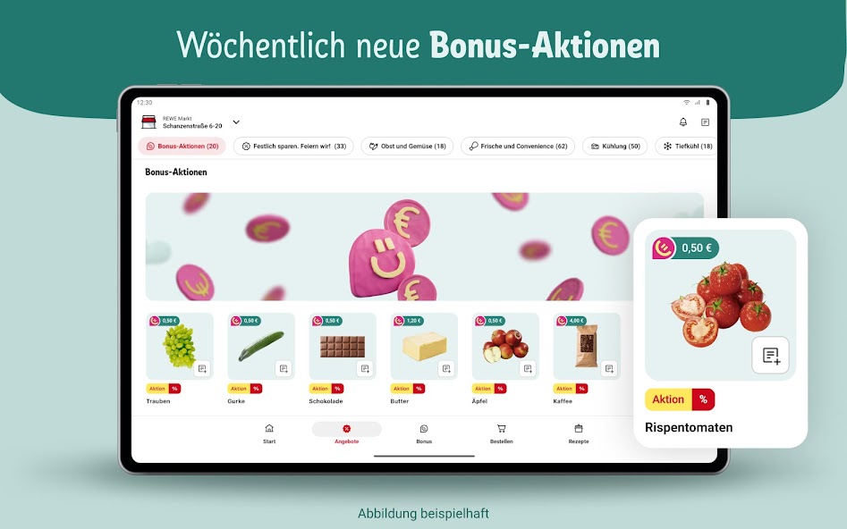 REWE - Supermarkt screenshot 2