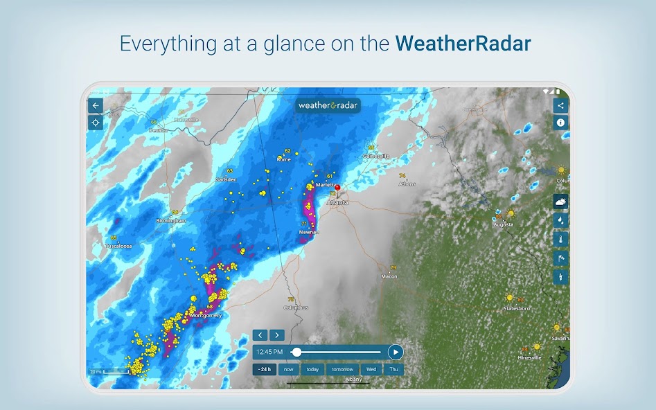 Weather & Radar - Storm radar screenshot 10
