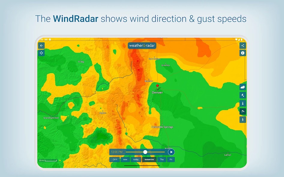 Weather & Radar - Storm radar screenshot 14