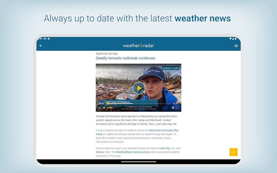 Weather & Radar - Storm radar screenshot 15