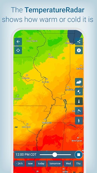 Weather & Radar - Storm radar screenshot 22