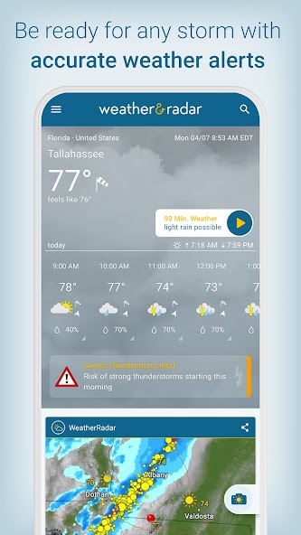 Weather & Radar - Storm radar screenshot 23