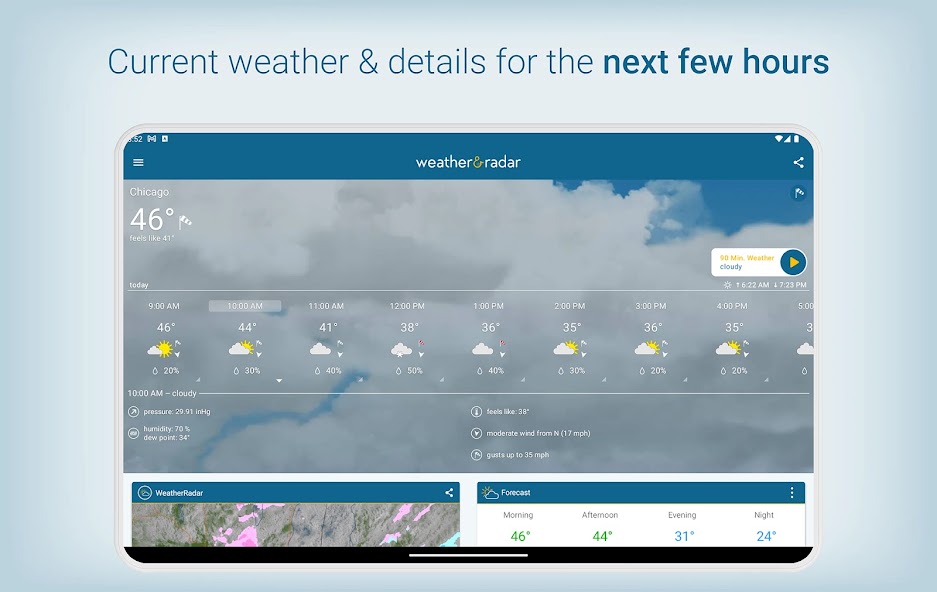 Weather & Radar - Storm radar screenshot 28