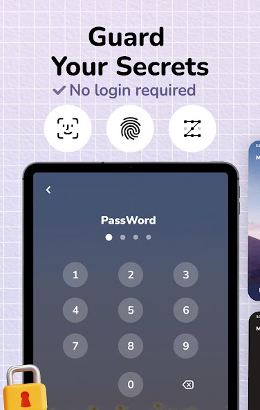 Diary with Lock: Diary Journal screenshot 2