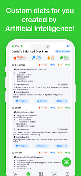 Calorie Counter・Planner・DietAI screenshot 3