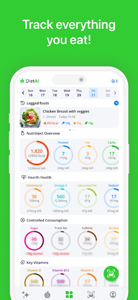 Calorie Counter・Planner・DietAI screenshot 5