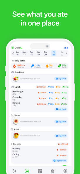 Calorie Counter・Planner・DietAI screenshot 7