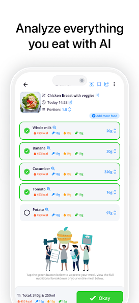 Calorie Counter・Planner・DietAI screenshot 8