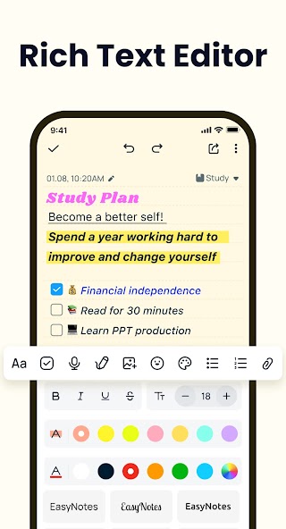 Easy Notes - Note Taking Apps screenshot 18